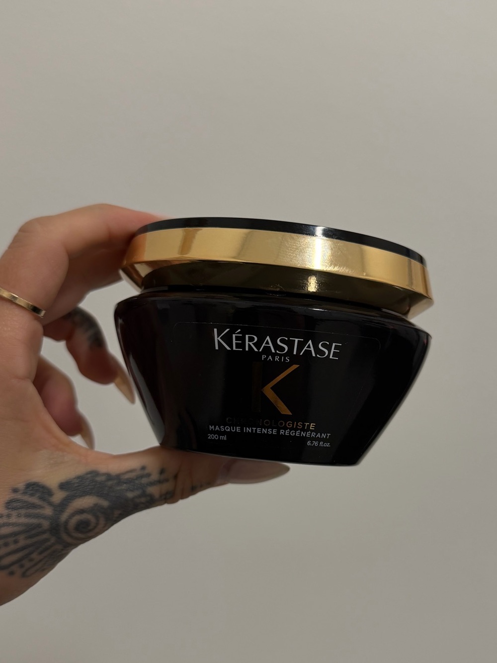 Kérastase Chronologiste Black & Gold Hair Mask Masque